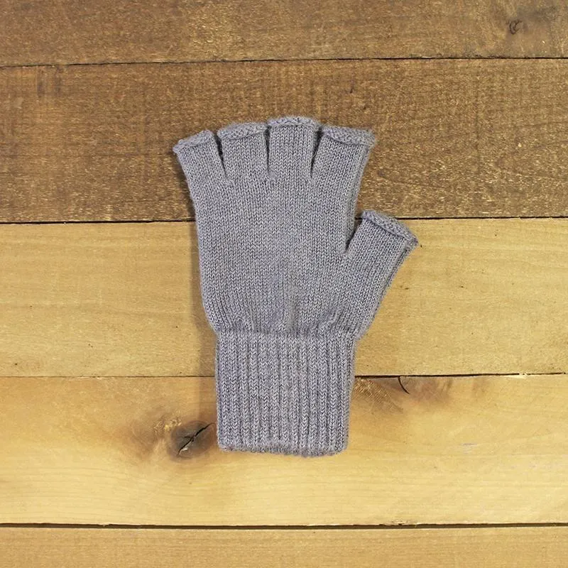 Alpaca Work/Play Fingerless Alpaca Gloves