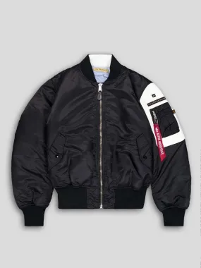 ALPHA X UNDERCOVER THE SHEPHERD MA-1 BOMBER JACKET