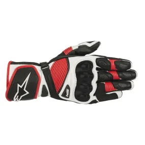 Alpinestars SP 1 v2 Sport Racing Motorcycle Gloves Black White Red