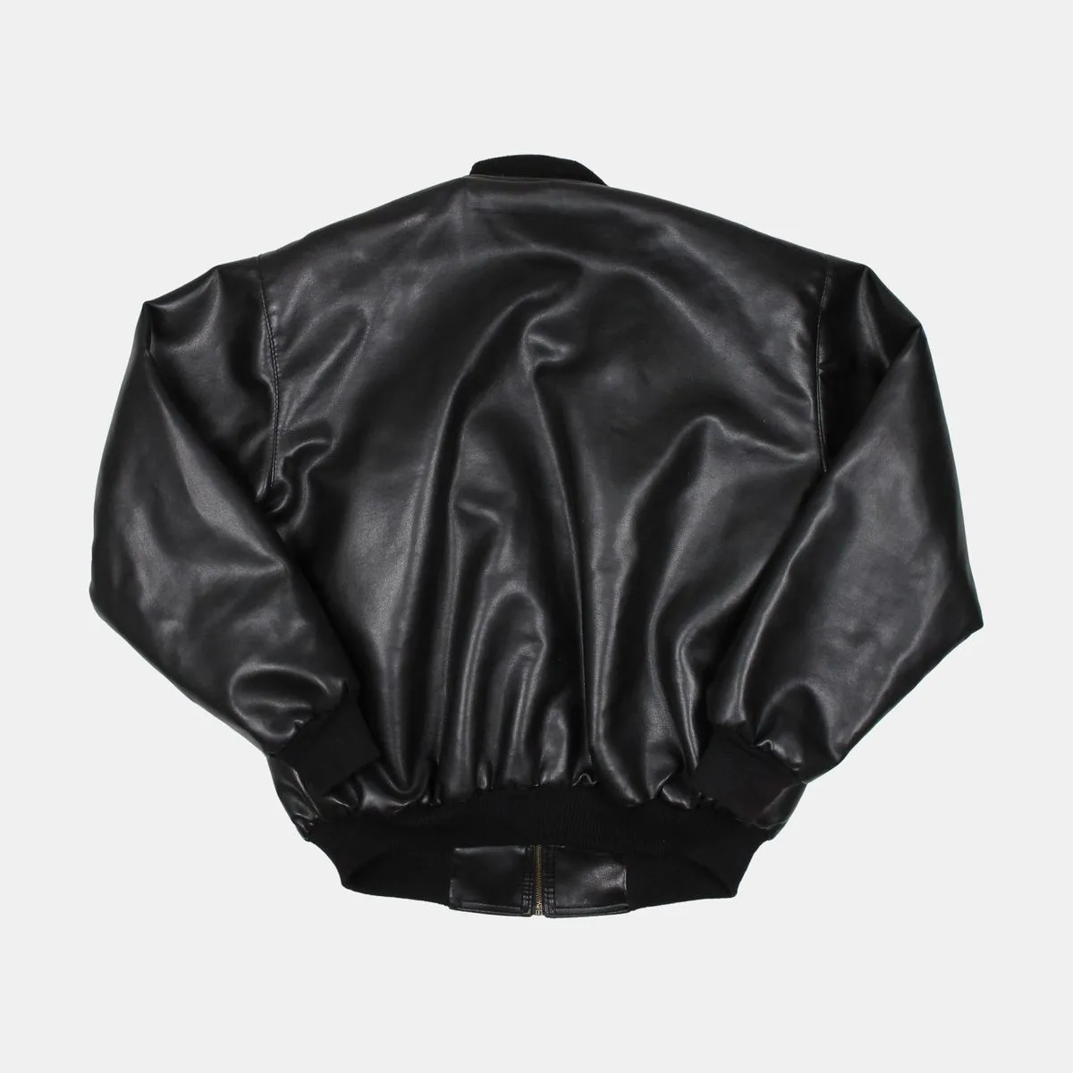 Alta Moda Leather Bomber Jacket