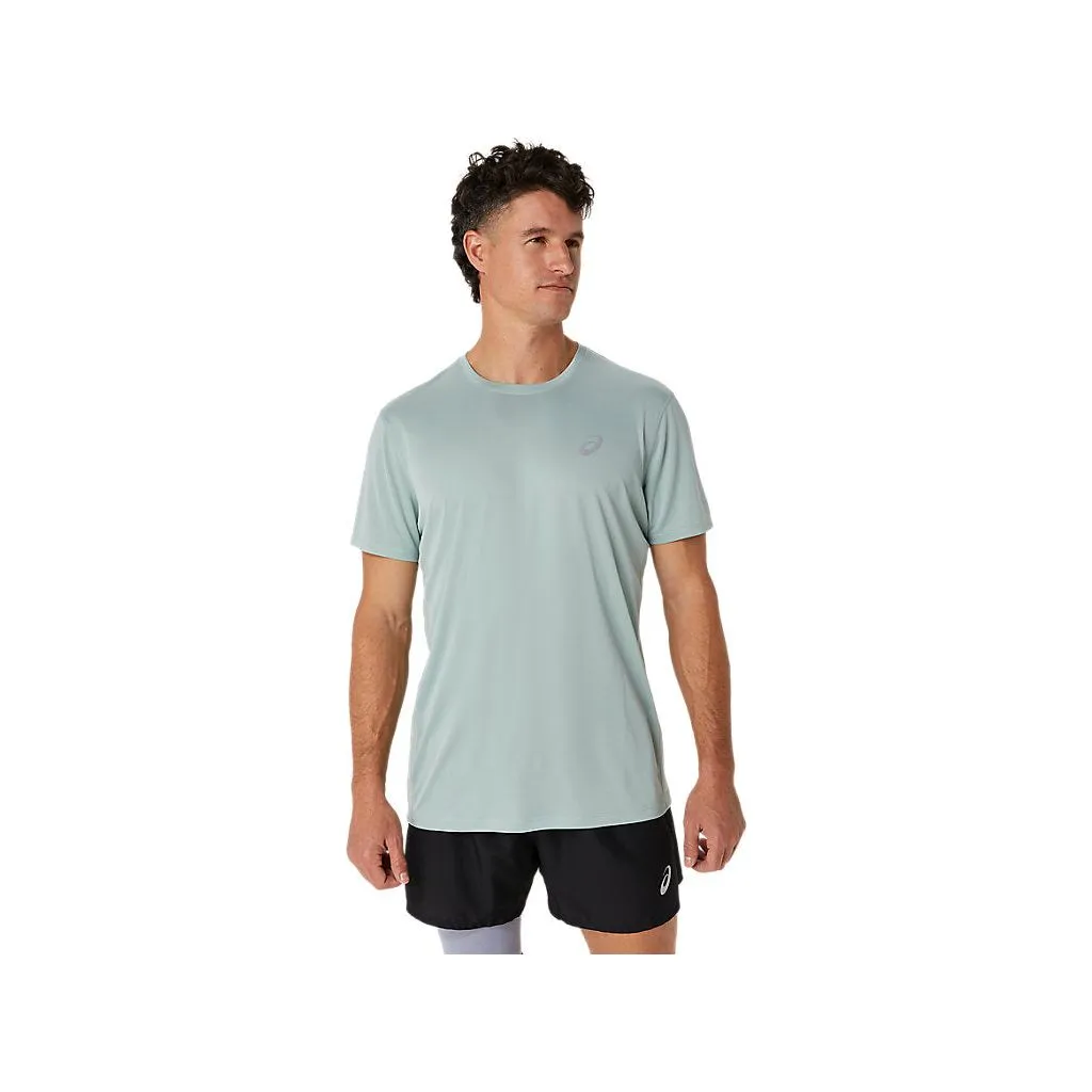 Asics Men's Silver Short Sleeved Tee