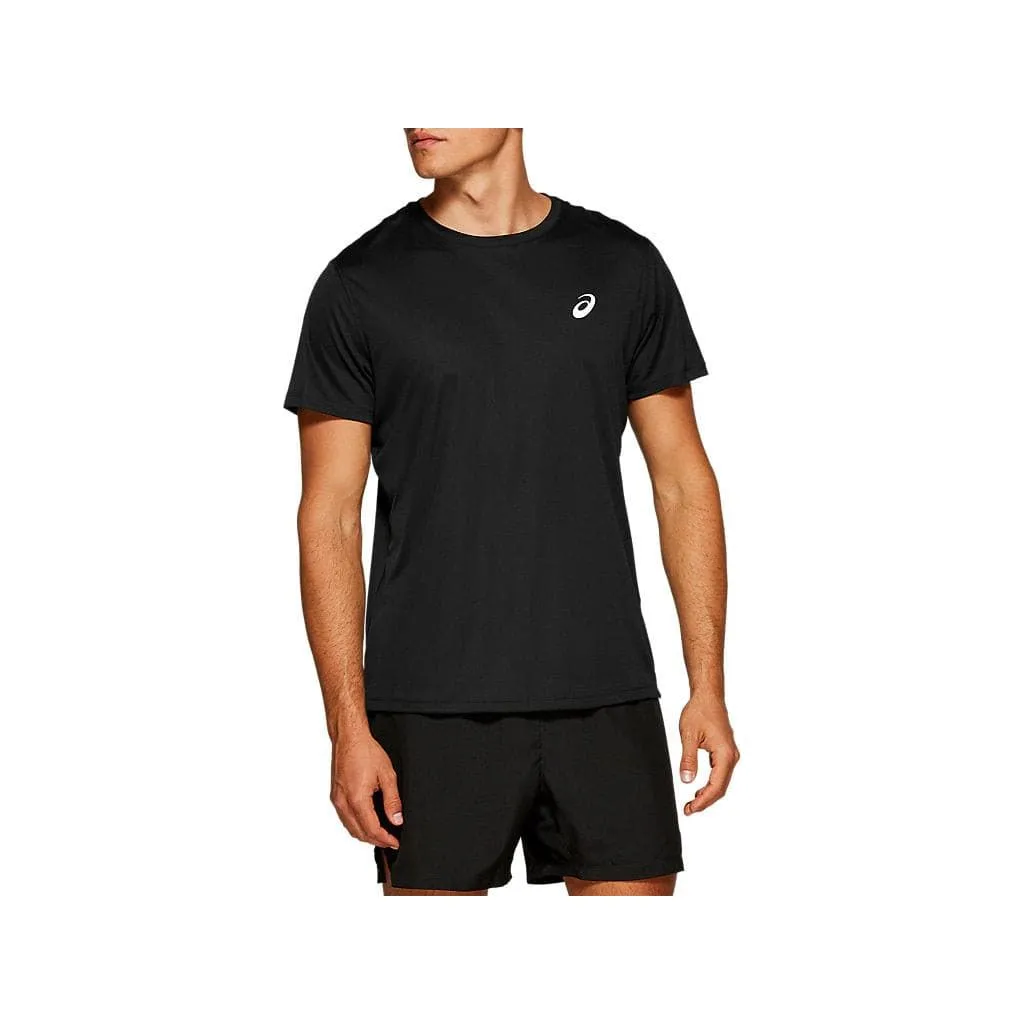 Asics Men's Silver Short Sleeved Tee