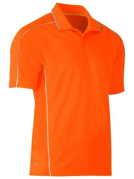 Bisley Cool Mesh Polo With Reflective Piping (BK1425)