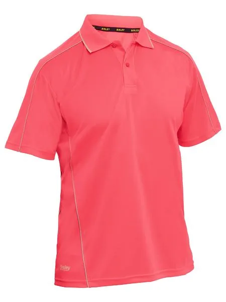 Bisley Cool Mesh Polo With Reflective Piping (BK1425)