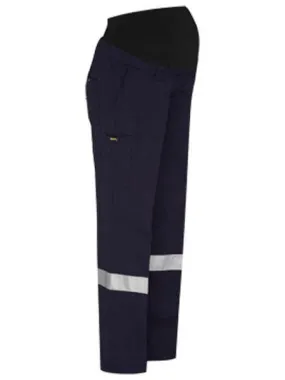 Bisley Women's 3m Taped Maternity Drill Work Pant BPLM6009T