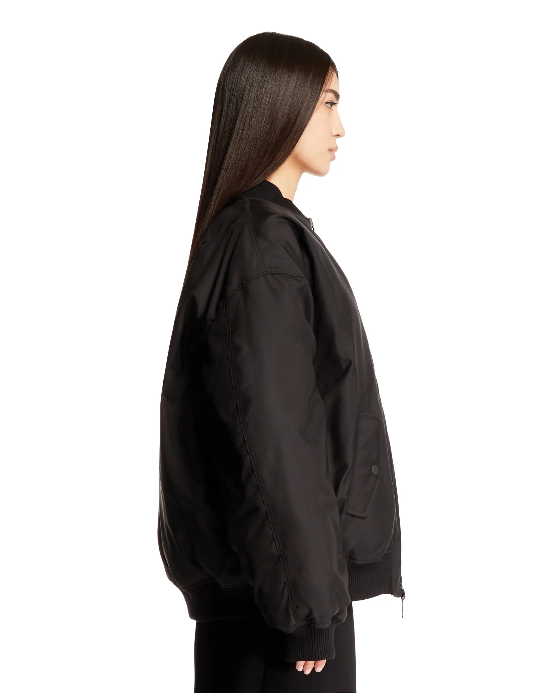 Black Bomber Jacket