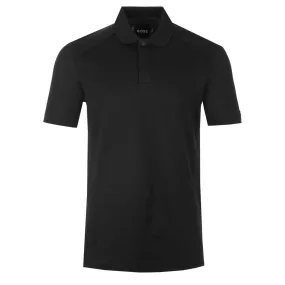 BOSS P Parlay 207 Polo Shirt in Black