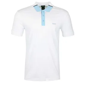 BOSS Paddy 3 Polo Shirt in White