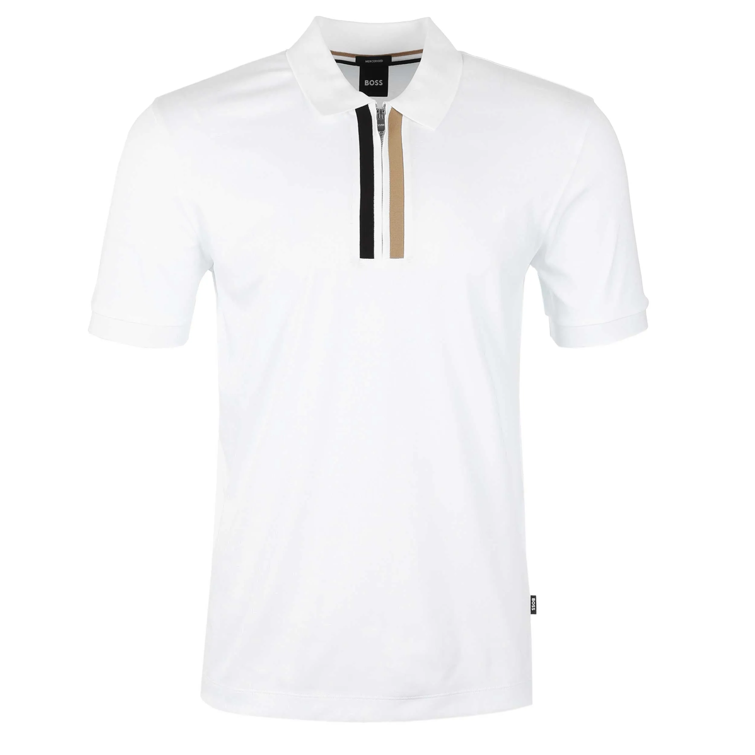 BOSS Paras 19 Polo Shirt in White