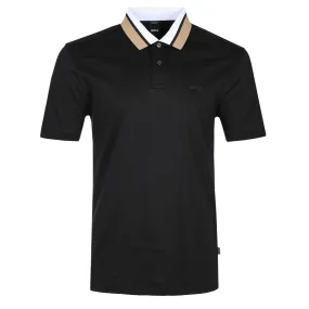 BOSS Parlay 173 Polo Shirt in Black