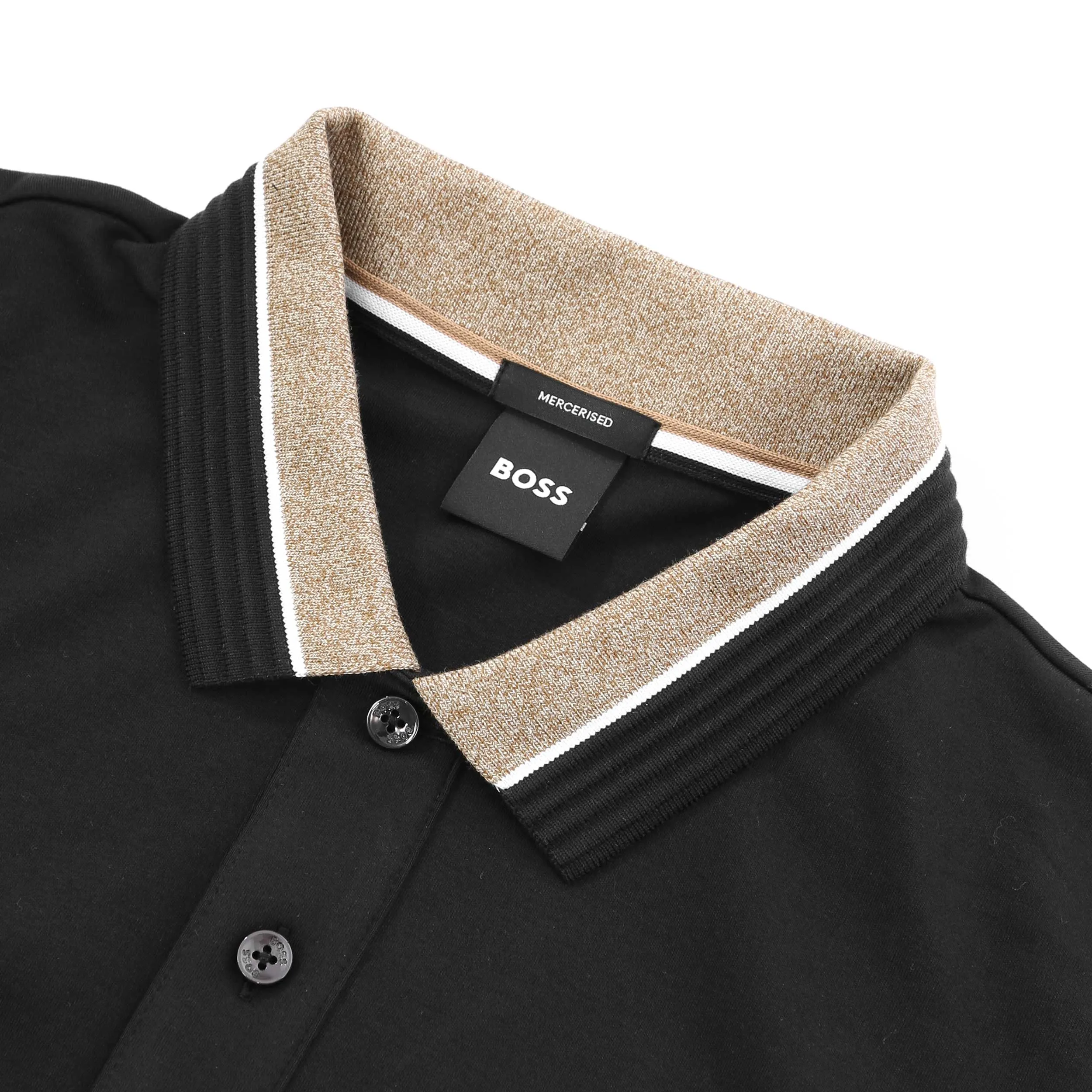 BOSS Parlay 200 Polo Shirt in Black