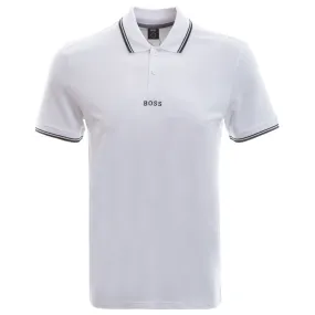 BOSS PChup 1 Polo Shirt in White