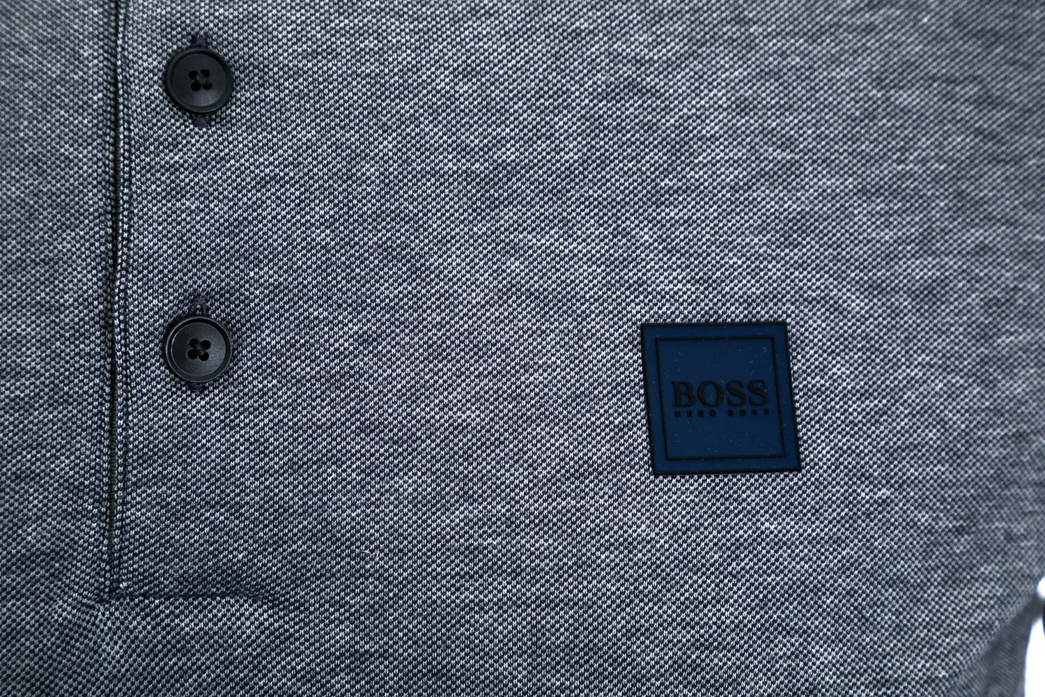 BOSS Pedrive Polo Shirt in Navy Marl