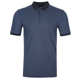 BOSS Prout 28 Polo Shirt in Dark Blue