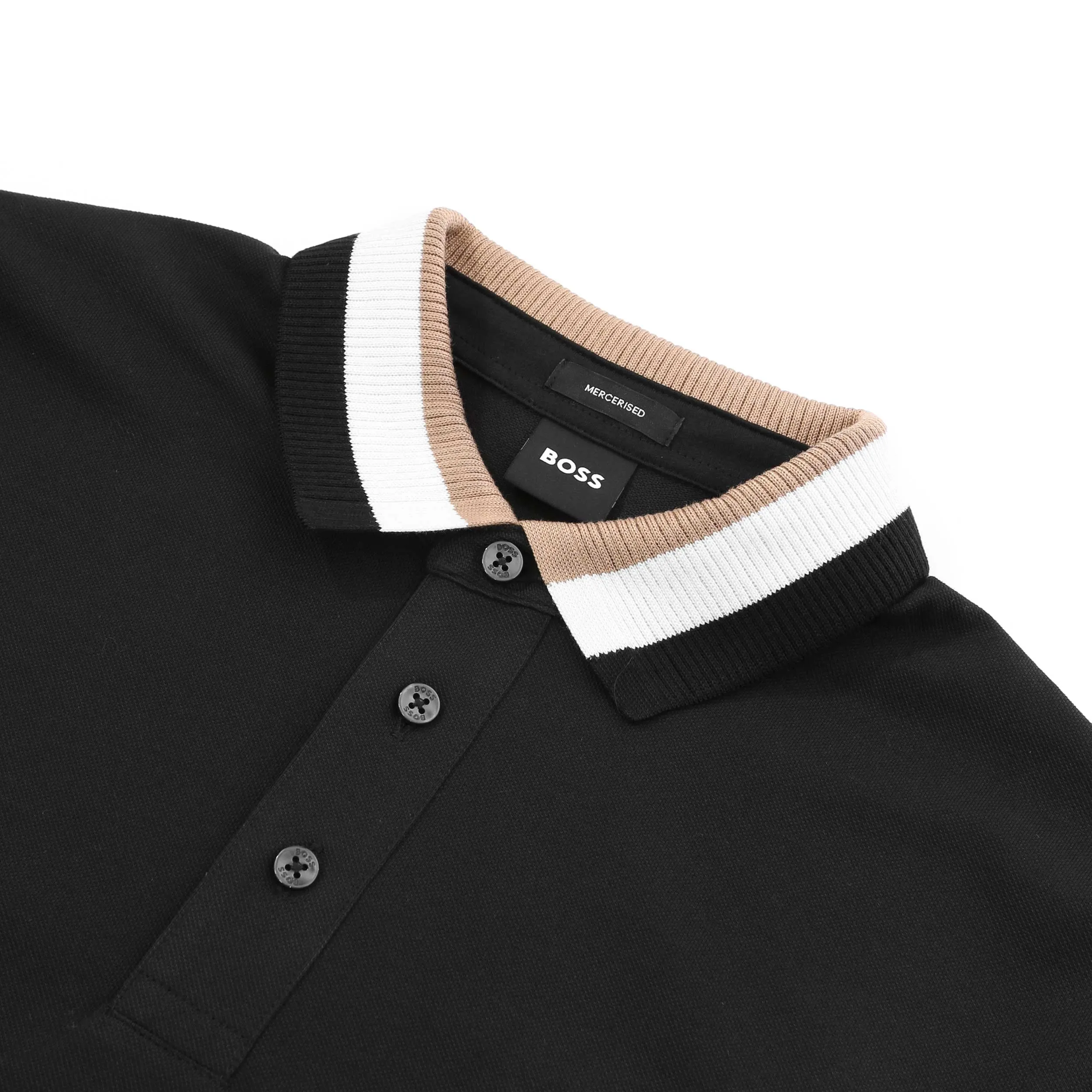 BOSS Prout 37 Polo Shirt in Black