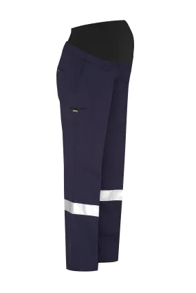 BPLM6009T Bisley 3M Taped Maternity Drill Work Pant