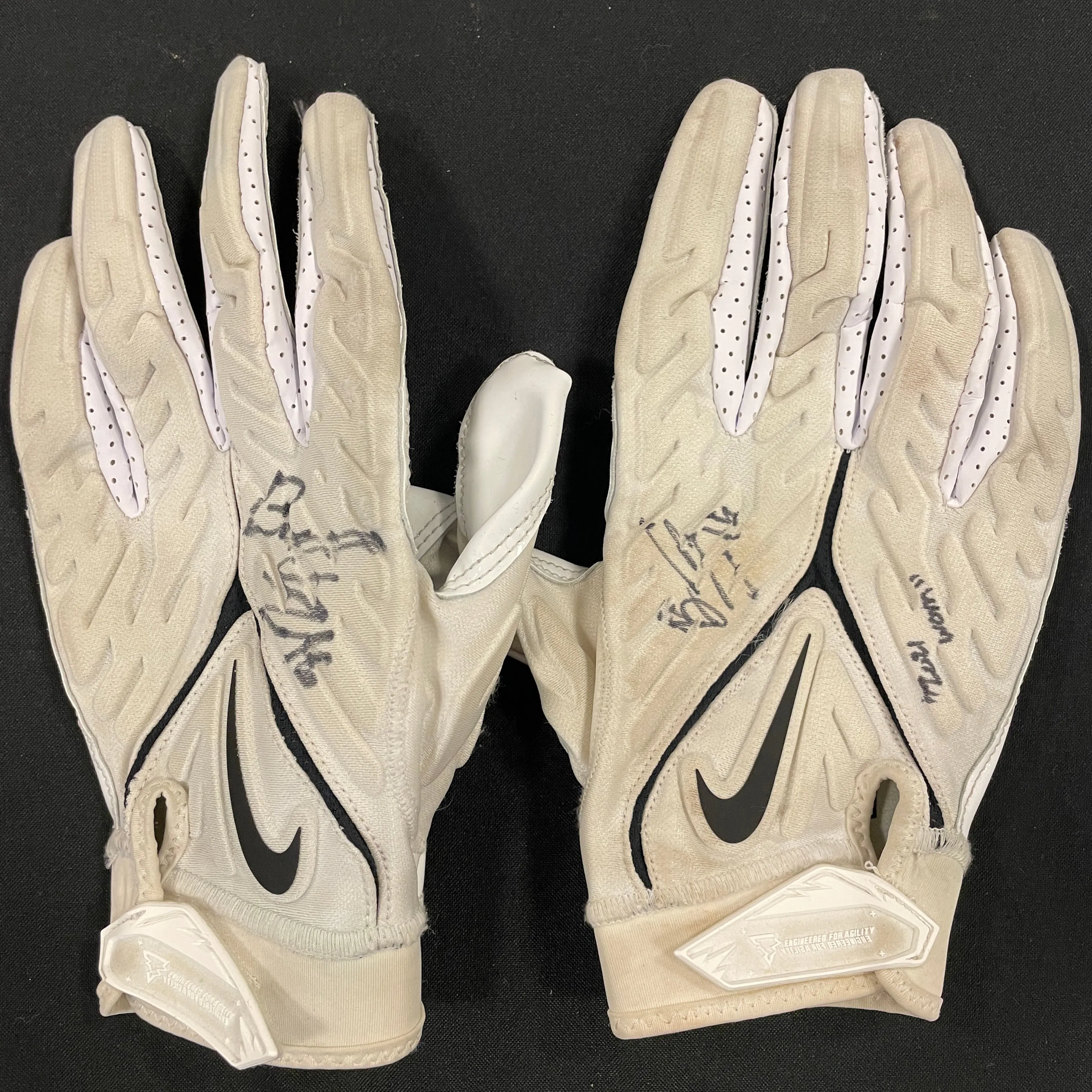 Brandon Zylstra Autographed Worn Gloves