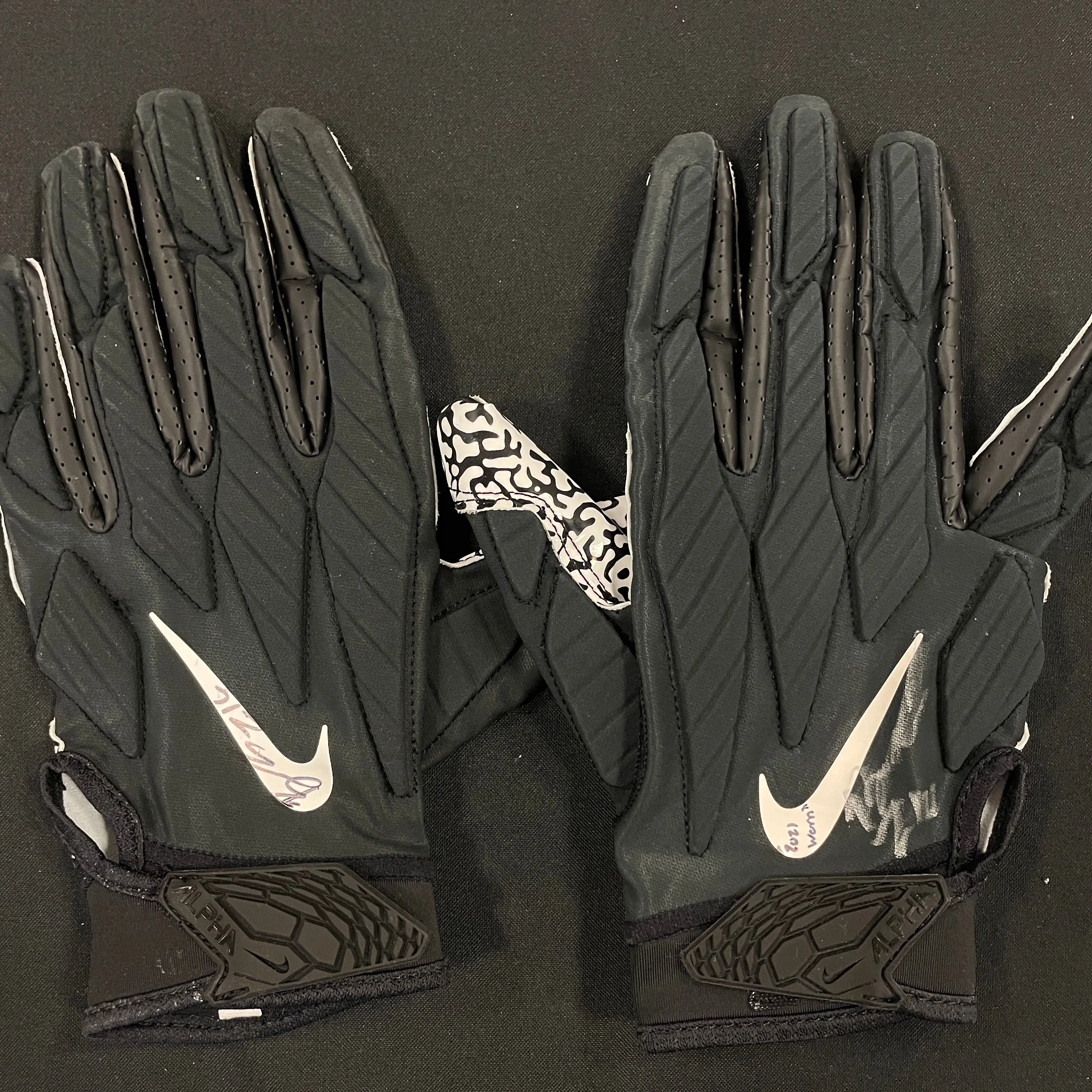 Brandon Zylstra Autographed Worn Gloves