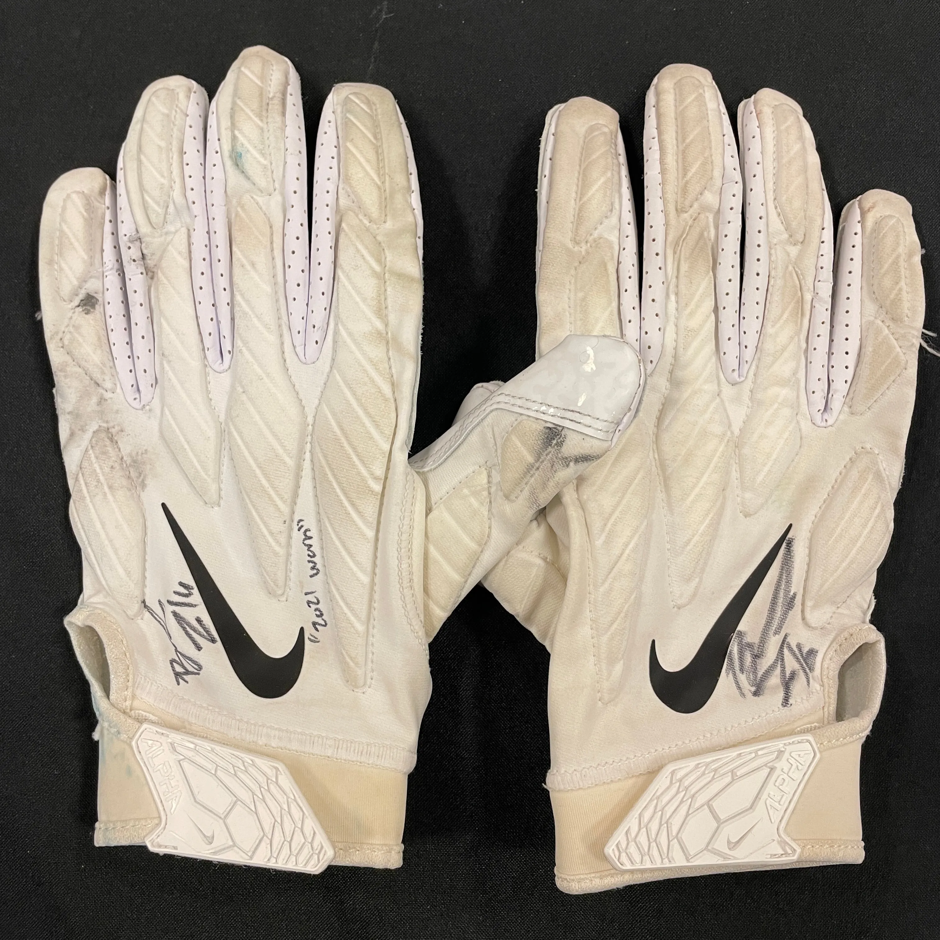 Brandon Zylstra Autographed Worn Gloves