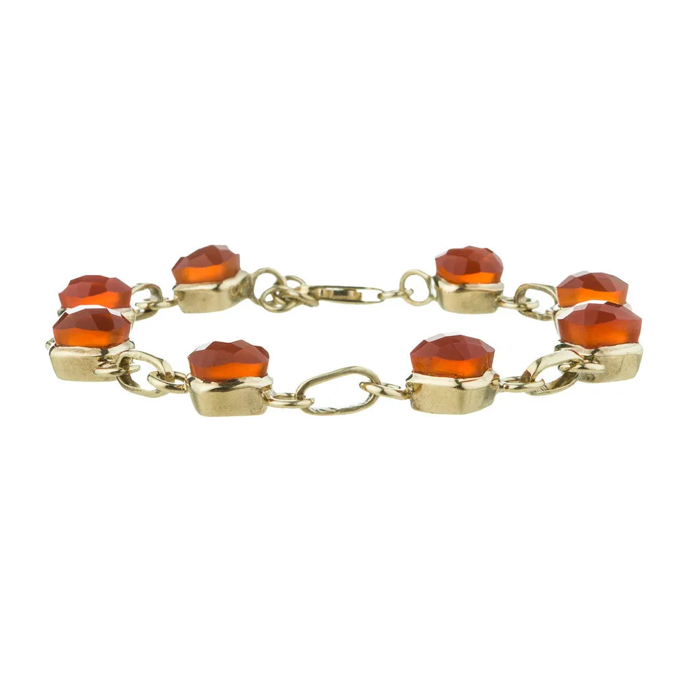 Brigid,Carnelian Bracelet