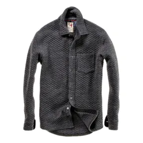 Bubble Knit Shirt Charcoal Marl