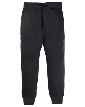 Burton Men's Oak Fleece Pants - True Black Heather