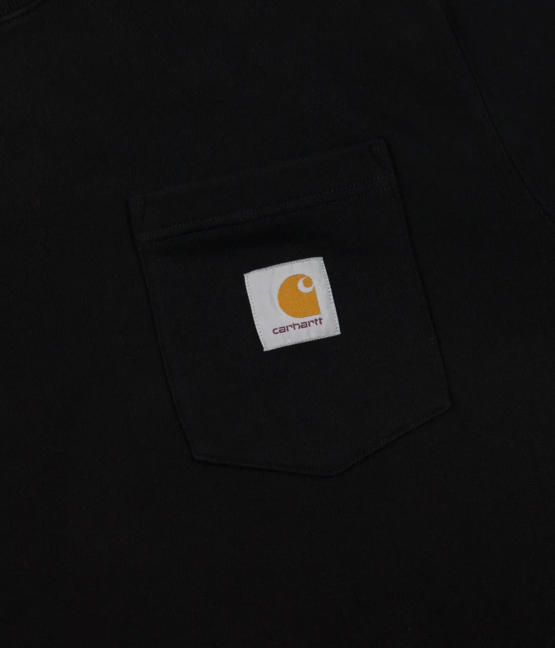 Carhartt Pocket Crewneck Sweatshirt - Black