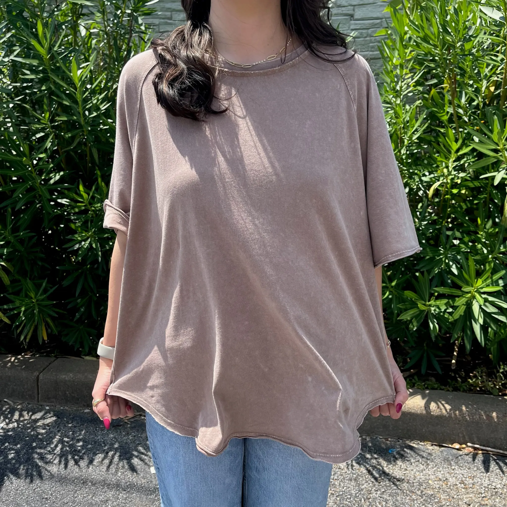 Casual Day Tee- Mocha