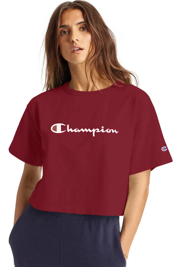 Champion Heritage Cropped Women's Tee