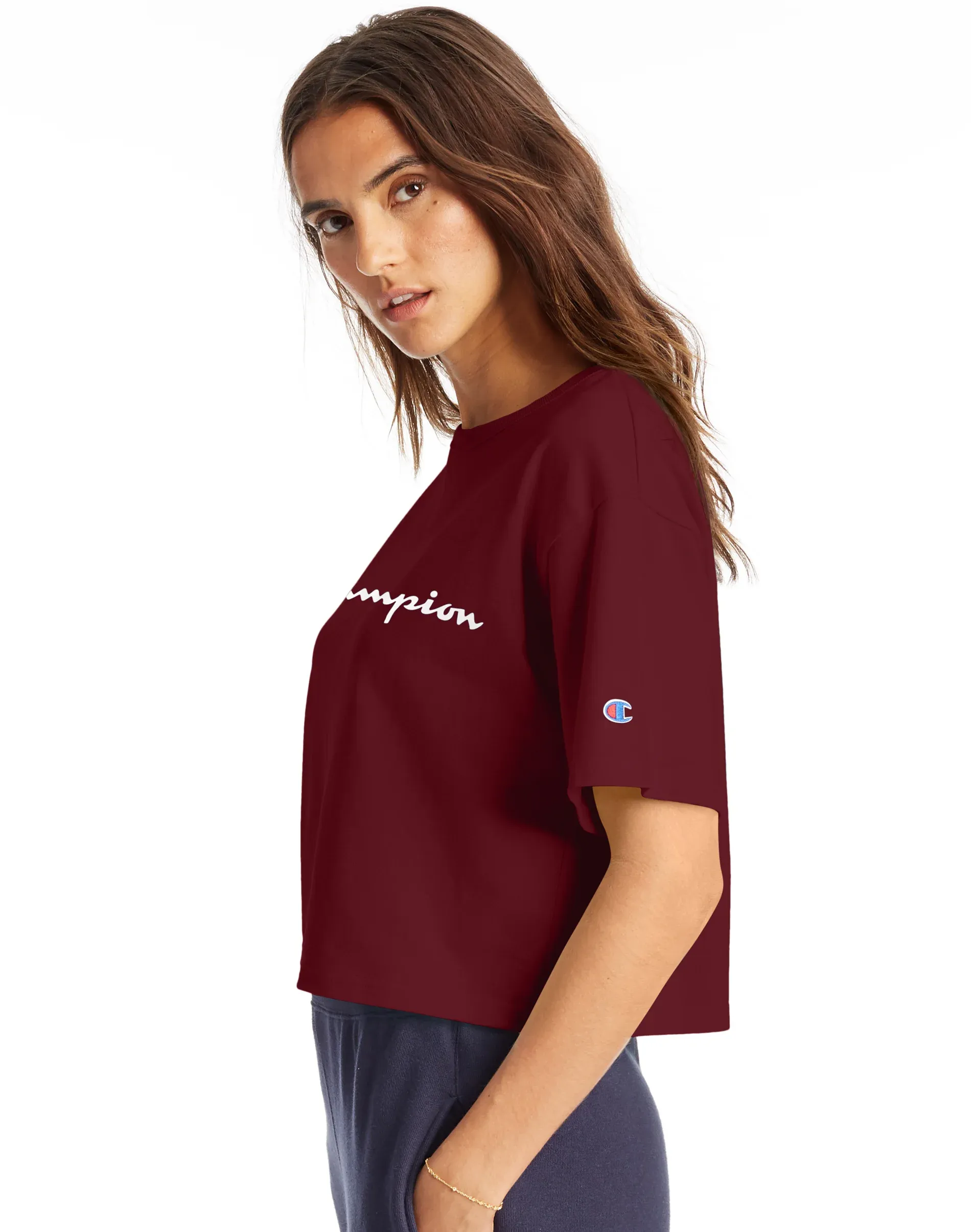 Champion Heritage Cropped Women's Tee