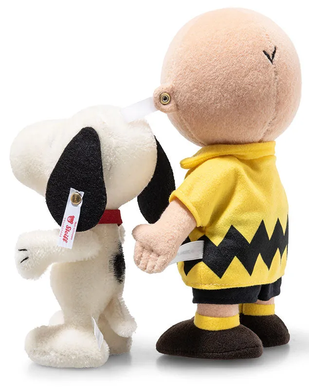 Charlie Brown & Snoopy set by Steiff - 21cm & 15cm