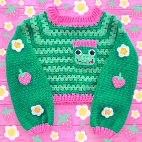 Cropped Froggy Jumper / Sweater