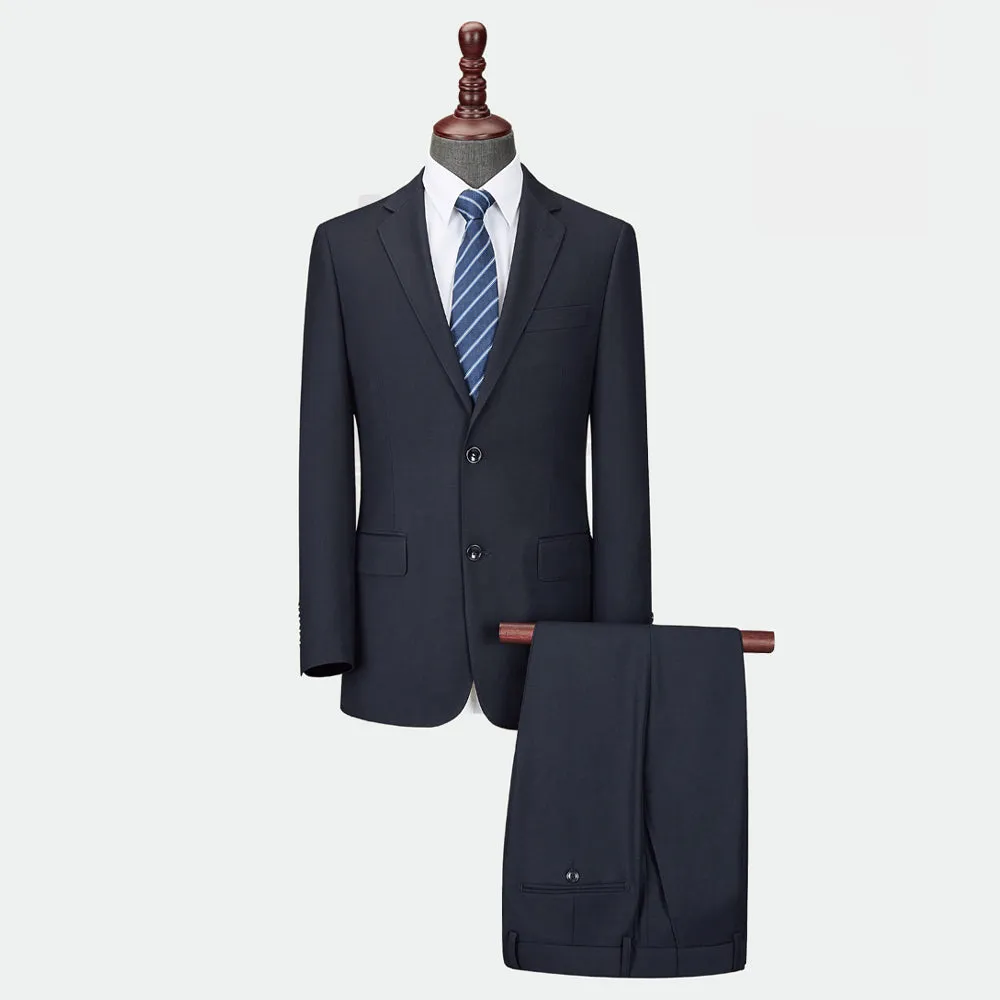 Customized Men's Office Business Suit Wedding Banquet Dress Two-piece Set