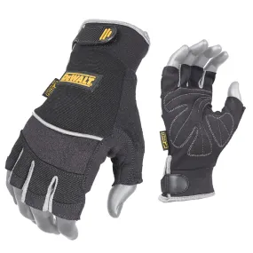 DeWALT (DPG230XL) Technicians Fingerless Synthetic Leather Glove, X-Large