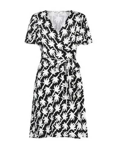 Diane Von Furstenberg Women Short dress Black 14 UK