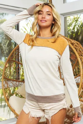 DOORBUSTER Slub Terry Knit Top