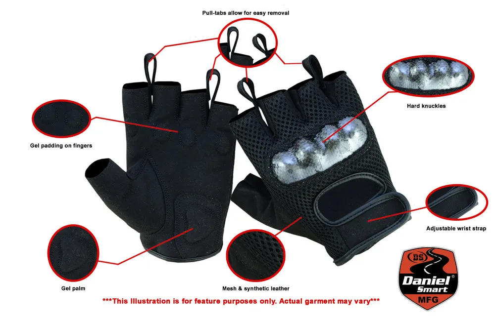 DS19 Sporty Mesh Fingerless Glove