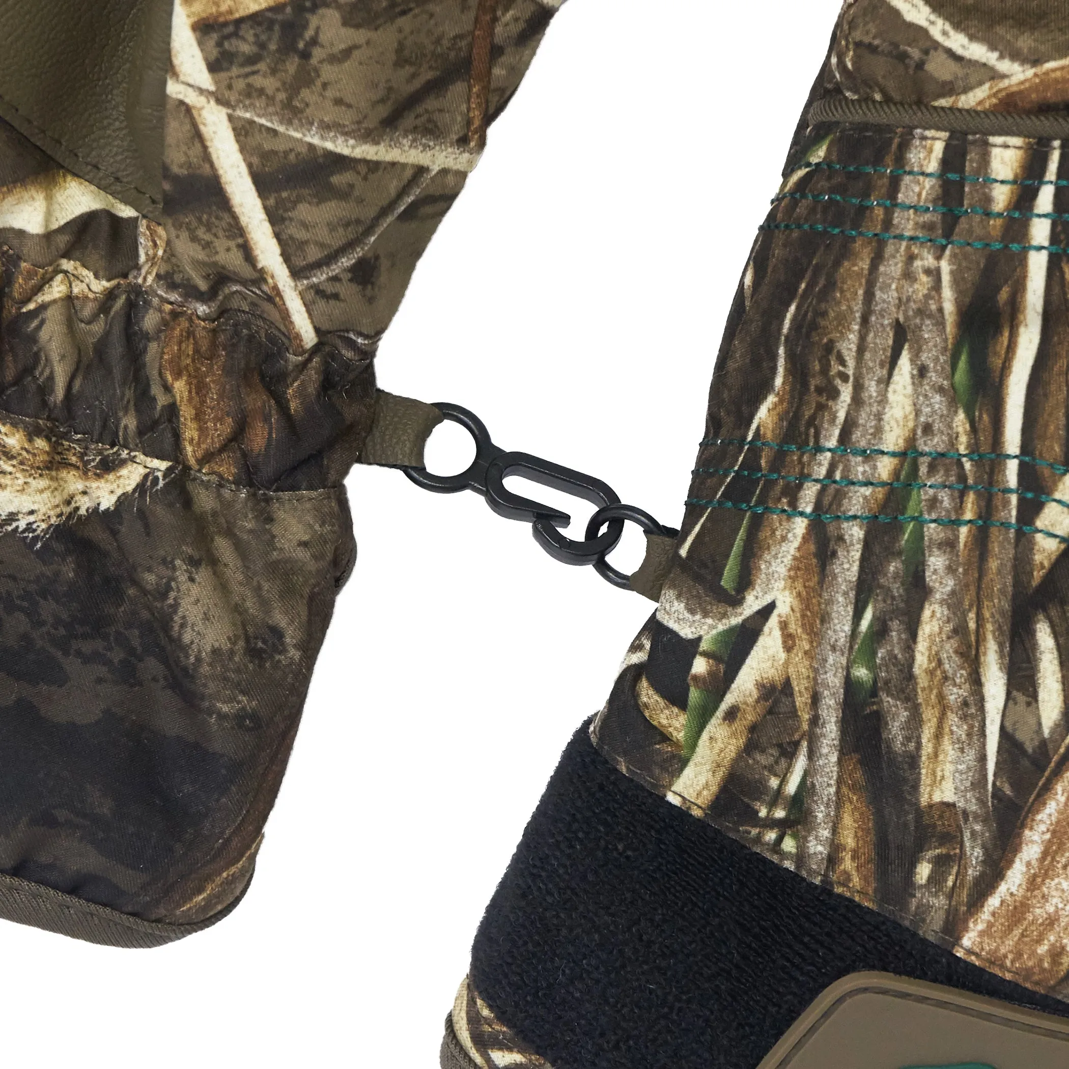 Duck Commander x Hot Shot Men's Double-Reed Realtree Max-5 Camo Glove