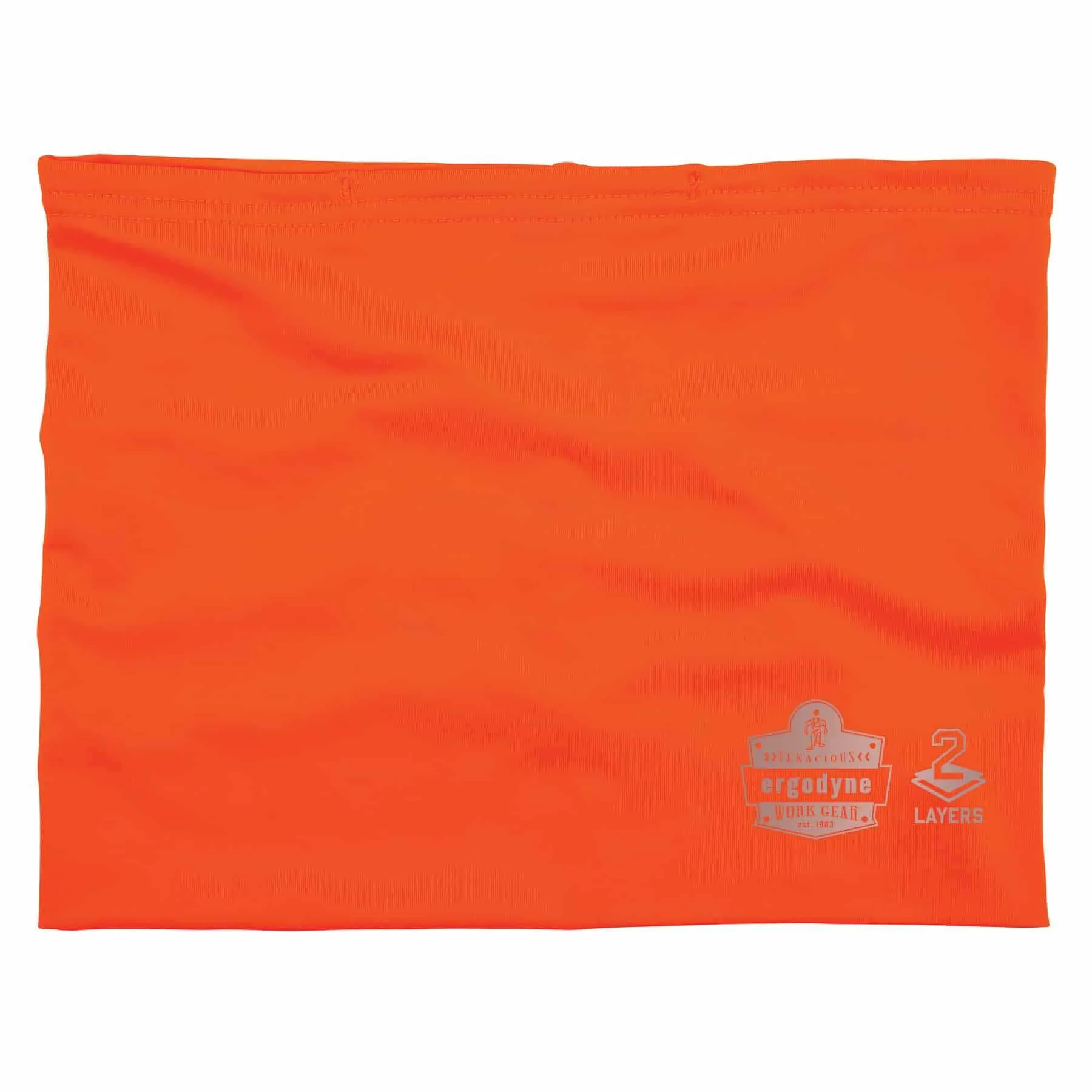 Ergodyne 42147 6489 L/XL Hi-Vis Orange 2-Layer Cooling Multi-Band - Performance Knit