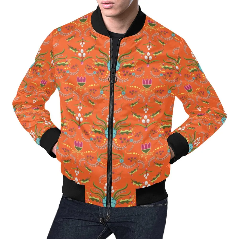 First Bloom Carrots Bomber Jacket for Men