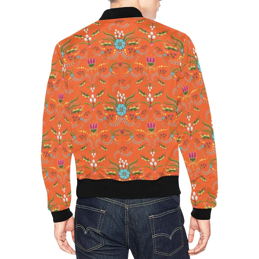 First Bloom Carrots Bomber Jacket for Men