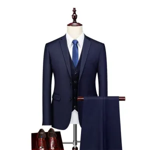 Formal Men's Wedding Suit Men's Business Casual Suit Business Wedding Dress