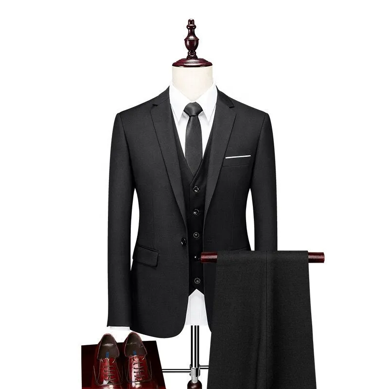 Formal Men's Wedding Suit Men's Business Casual Suit Business Wedding Dress