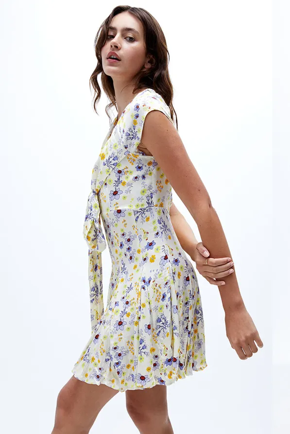 Free People Womens It Takes Two Wrap Dress