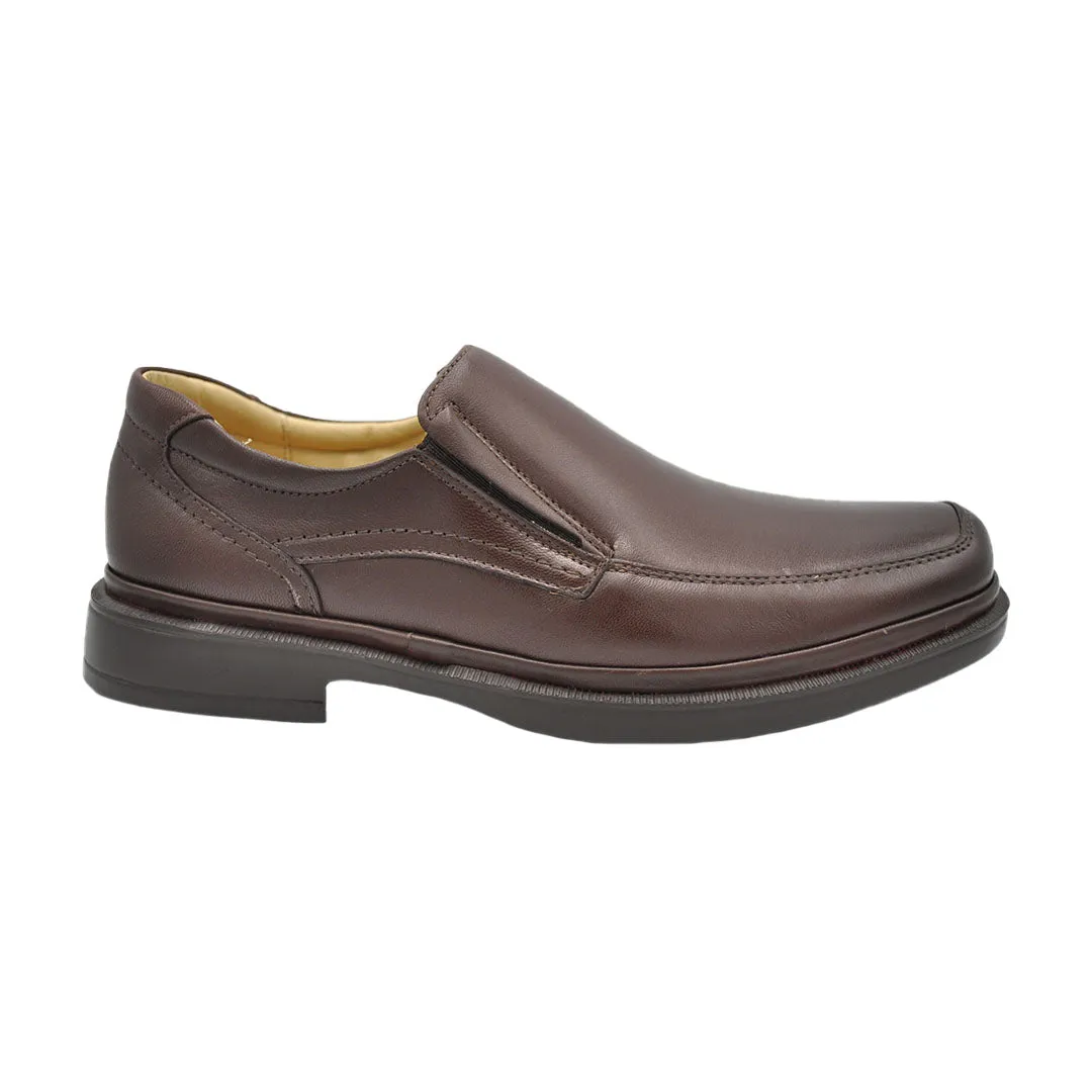 Gavel Mateo Lambskin Brown Leather Shoes