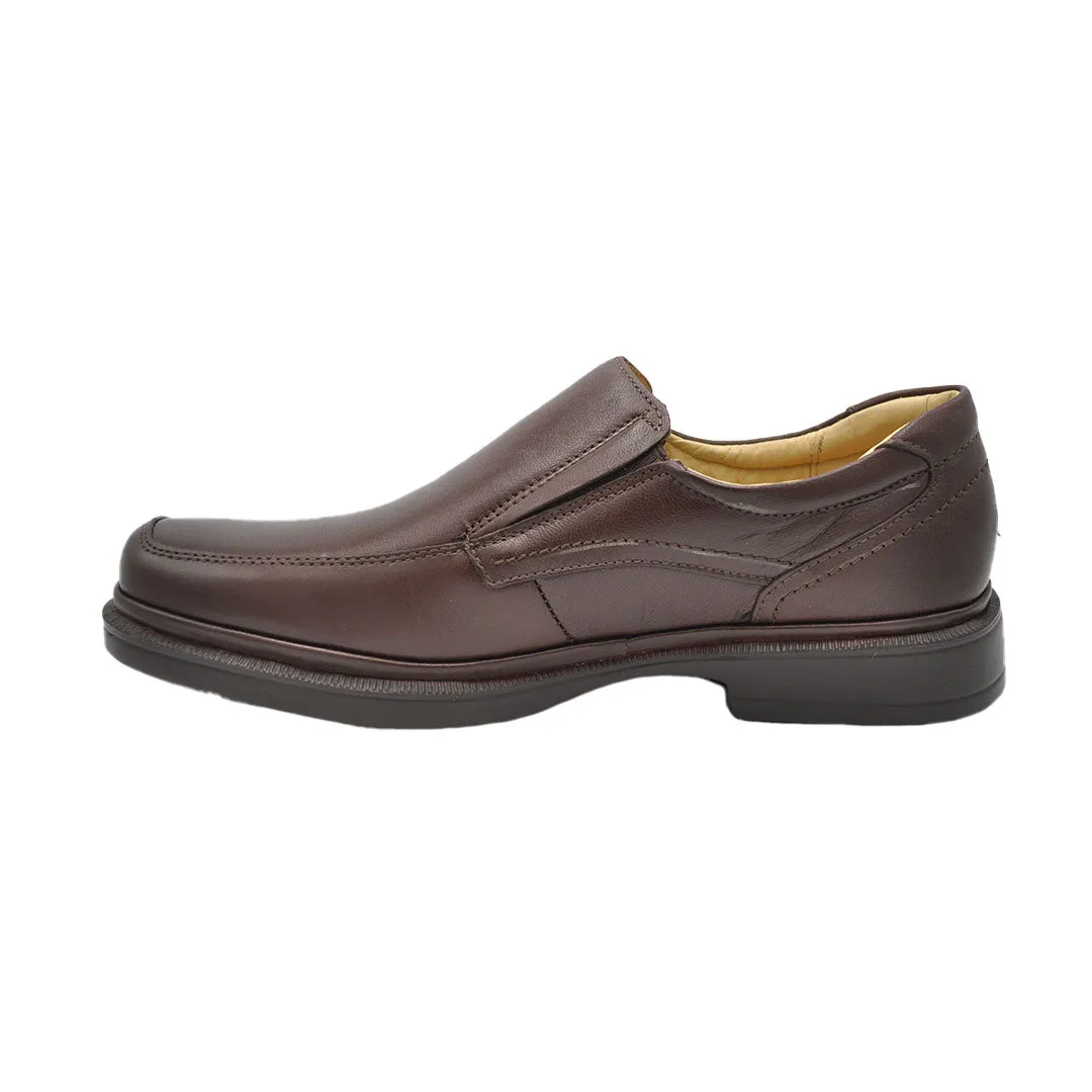 Gavel Mateo Lambskin Brown Leather Shoes