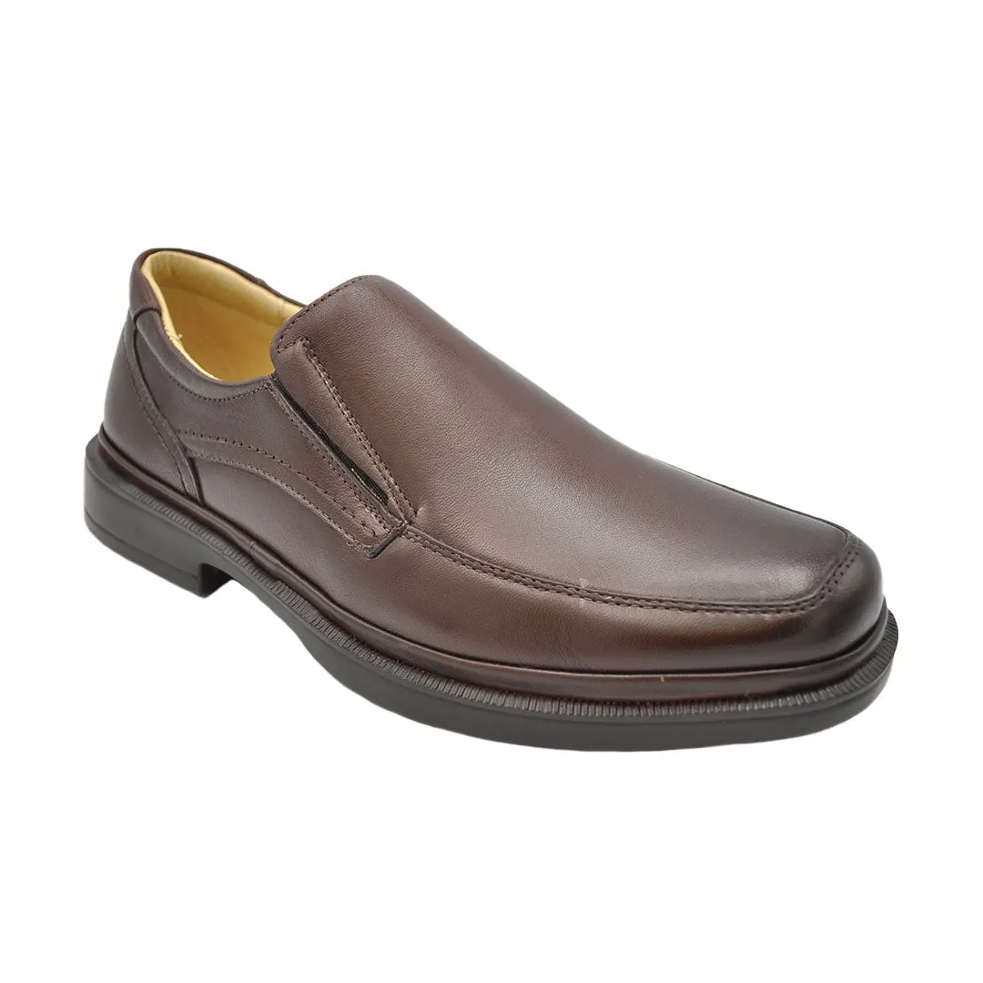 Gavel Mateo Lambskin Brown Leather Shoes