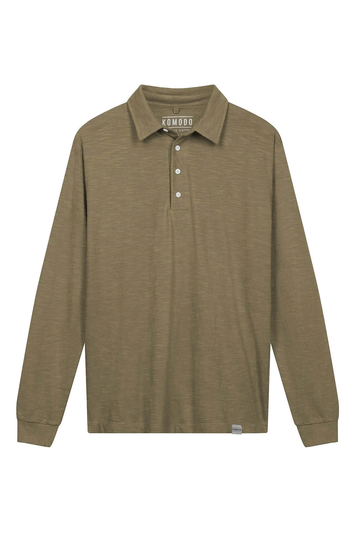 GENESIS - Organic Cotton Polo Top Moss Green