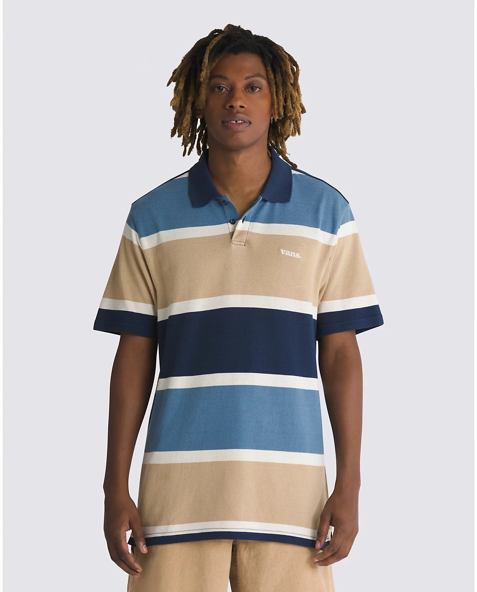 Halicrest Stripe Polo