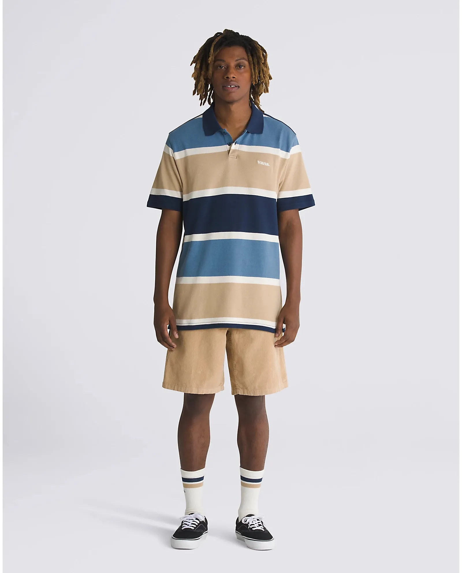 Halicrest Stripe Polo